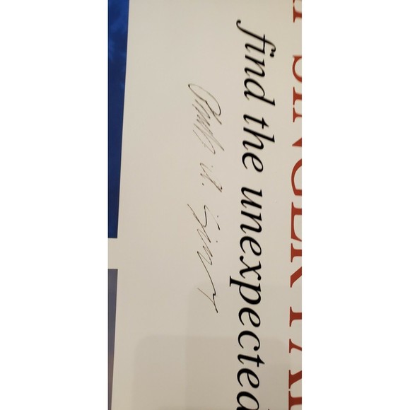 Phillip Singer Paintings "Find The Unexpected" 24"x45" ARTIST SIGNED Poster - Picture 2 of 8